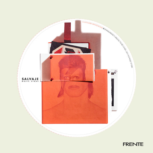 Slipmat - Clockwork Orange Bowie
