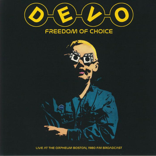 Devo - Freedom Of Choice Live At The Orpheum Boston, 1980 FM Broadcast [LP] Vinil - Salvaje Music Store MEXICO