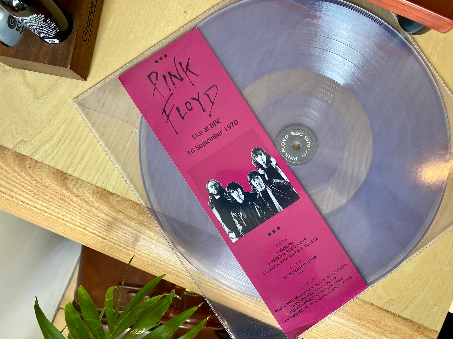 Pink Floyd - Live at BBC 16 September 1970 (Ltd. edition, clear LP)