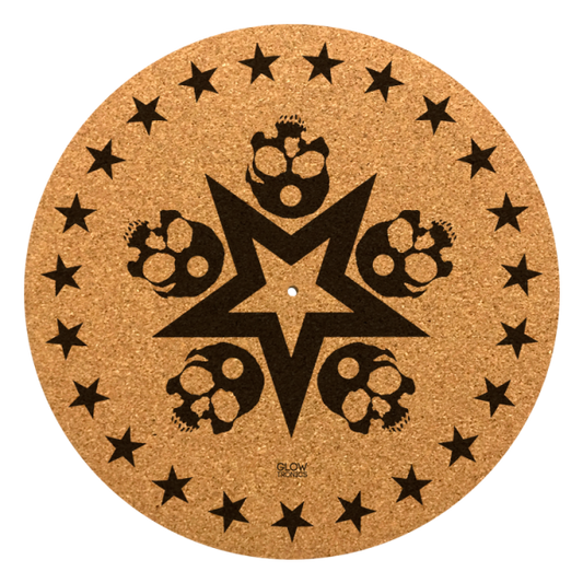 Slipmat - Skull Star Cork