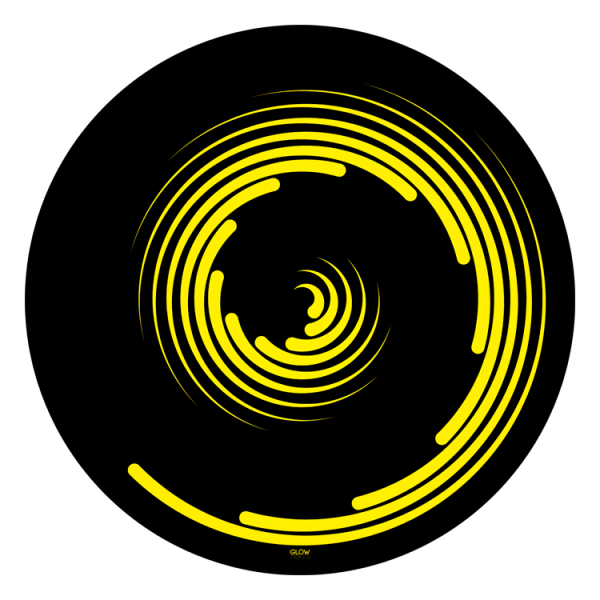 Slipmat - Spiral uv (par de tapetes)