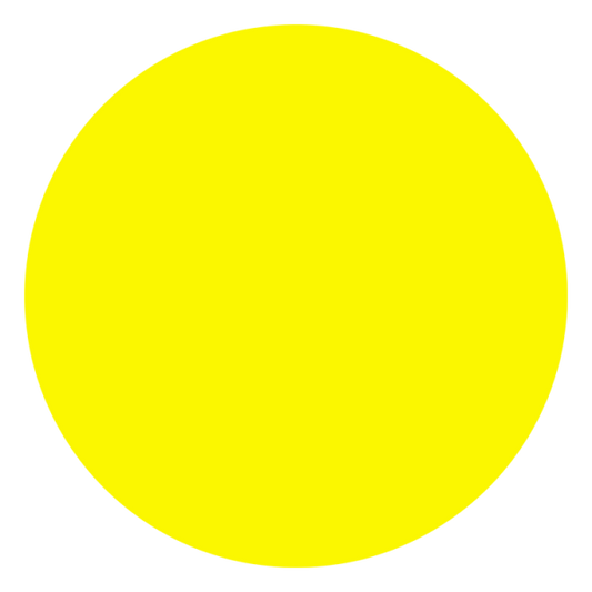 Slipmat - Yellow Neon UV Blacklight Activated