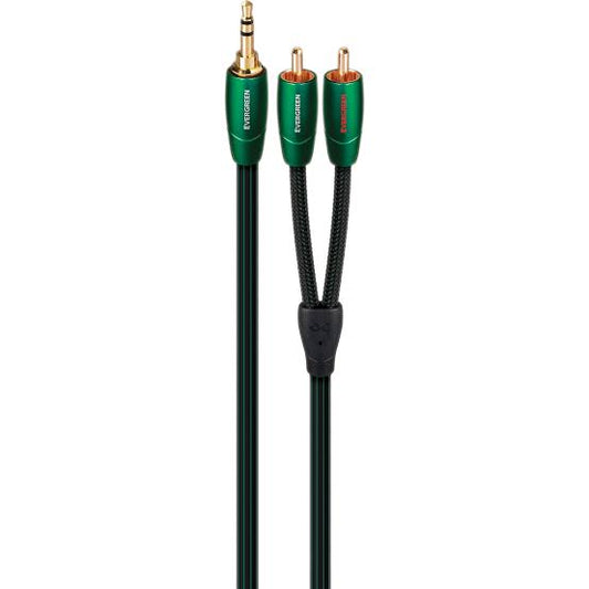 AUDIOQUEST - EVERGREEN MINI JACK 3.5MM TO RCA (1.5M)