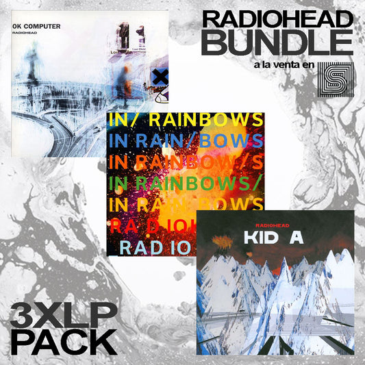 Radiohead - 3xLP Bundle (5 LPs) Vinil - Salvaje Music Store MEXICO