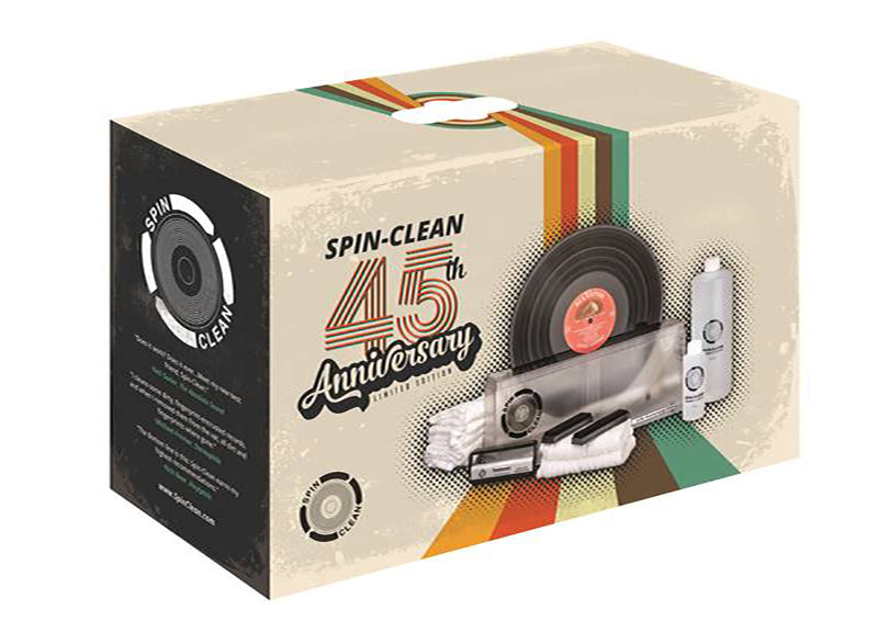 Limited-Edition 45th Anniversary Spin-Clean® Record Washer MKII "Clear" Deluxe Kit accesorio vinil - Salvaje Music Store MEXICO